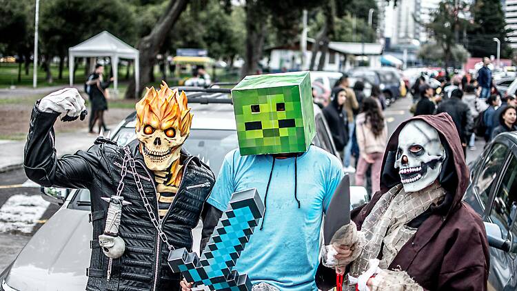 Cape Town Zombie Walk Bring on the theatrics and try your best zombie impersonation at the Zombie Walk