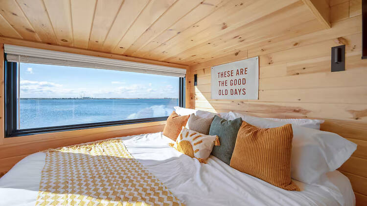 Best for solo travellers: The modern waterfront tiny home Best for solo travellers: The modern waterfront tiny home