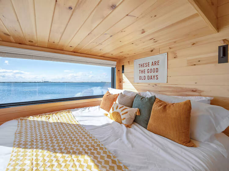 Best for solo travellers: The modern waterfront tiny home Best for solo travellers: The modern waterfront tiny home