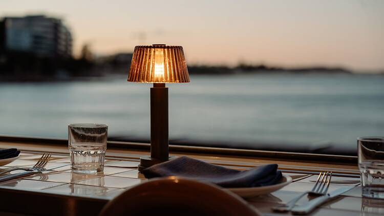 Oceanfront dining at Bobby's Cronulla in Sutherland Shire