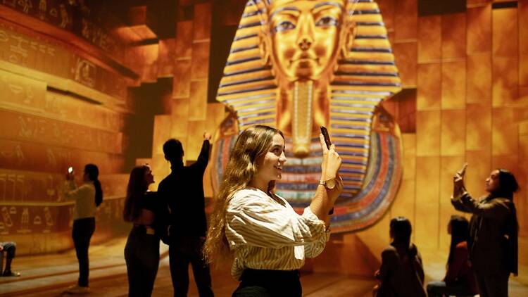 10.10 Tutankhamun – The Immersive Exhibition, Malmin jäähalli 10.10 Tutankhamun – The Immersive Exhibition, Malmin jäähalli