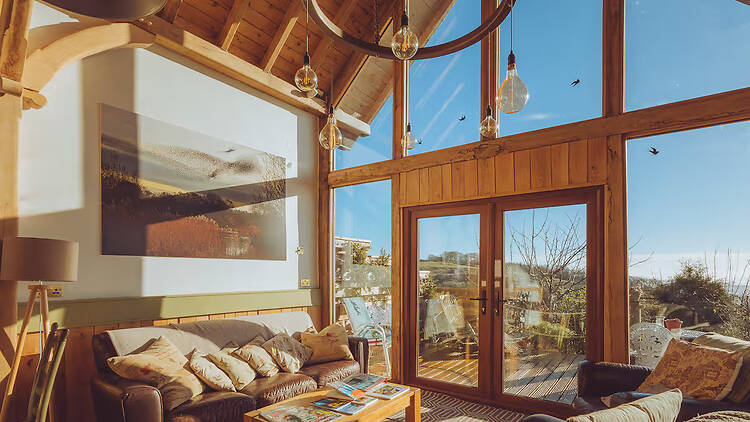Best for families: Luxurious dog-friendly lodge near Wells