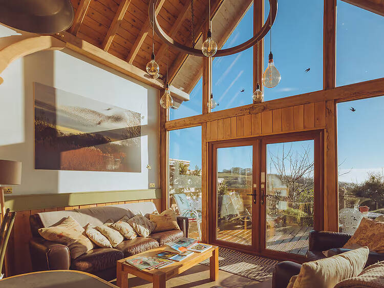Best for families: Luxurious dog-friendly lodge near Wells