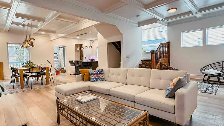 Best for modern luxury stays: The sky-blue house Best for modern luxury stays: The sky-blue house