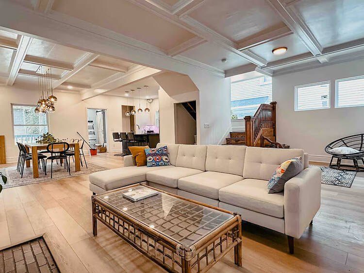 Best for modern luxury stays: The sky-blue house Best for modern luxury stays: The sky-blue house