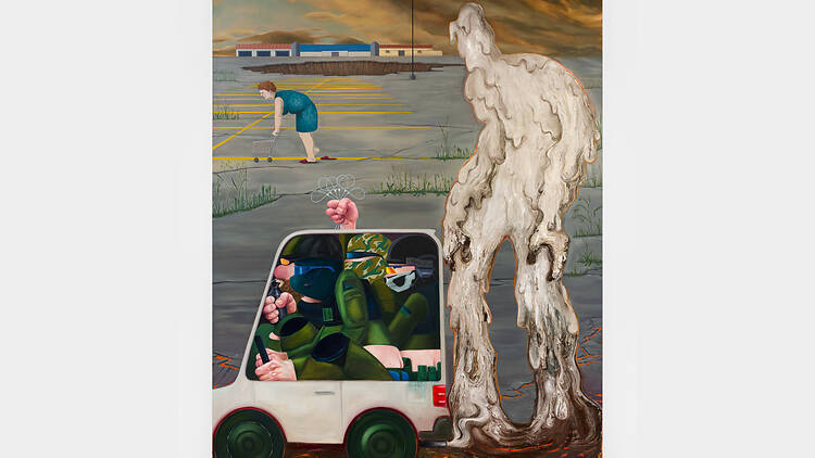 Nicole Eisenman, ‘Parking Lot of Violent Forces and Depressive Positions’, 2026 Nicole Eisenman, ‘Parking Lot of Violent Forces and Depressive Positions’, 2026