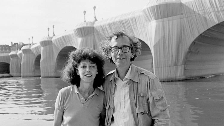 14 œuvres de Jeanne-Claude et Christo viennent d’être données à la ville de Paris Crédit photo : Photographie par Wolfgang Volz. Crédit : 1985 Christo and Jeanne-Claude Foundation
