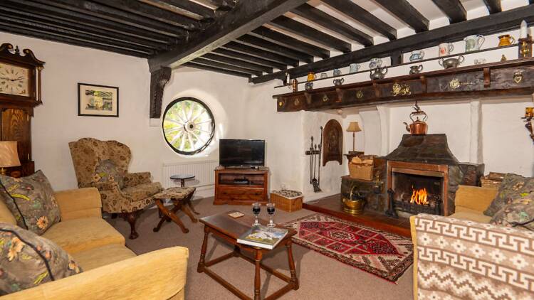 Best near Snowdonia: The tranquil farmhouse with the antique living room