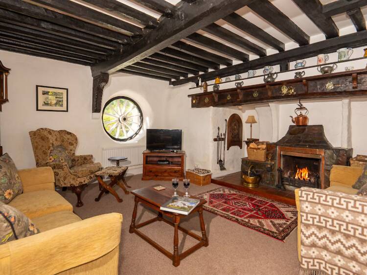 Best near Snowdonia: The tranquil farmhouse with the antique living room