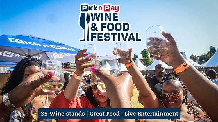 Wine tastes better with friends. Festivalgoers raise a glass at the Pick n Pay Wine & Food Festival. Wine tastes better with friends. Festivalgoers raise a glass at the Pick n Pay Wine & Food Festival.