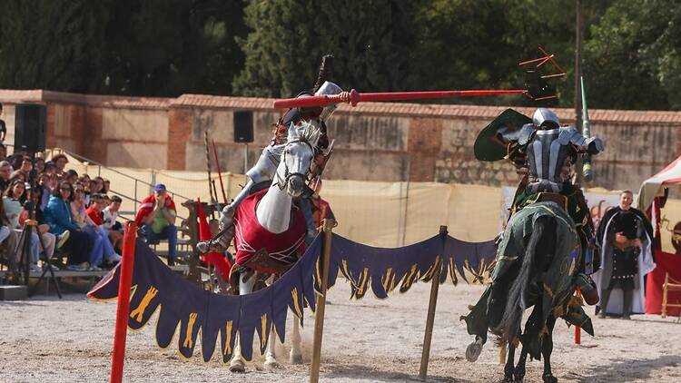 Justas medievales Justas medievales