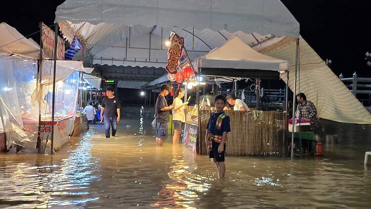 Flooding in Nonthaburi, Thailand