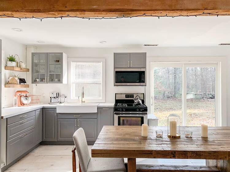Best for snowy escapes: the cozy barn in Saugerties, NY Best for snowy escapes: the cozy barn in Saugerties, NY