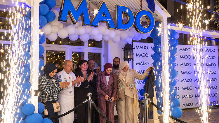 Guests celebrate the opening of MADO’s first South African restaurant on Durban’s Florida Road. Guests celebrate the opening of MADO’s first South African restaurant on Durban’s Florida Road.
