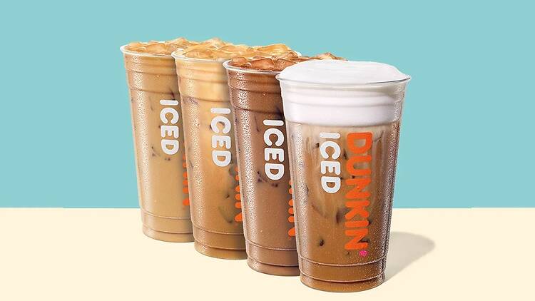 Iced coffee at Dunkin' Iced coffee at Dunkin'