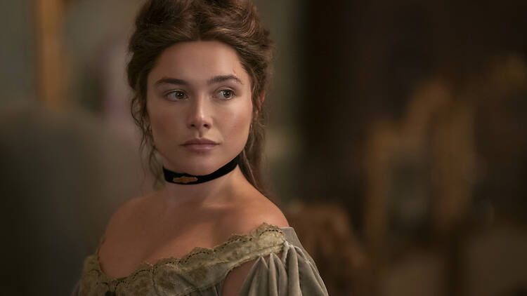 Florence Pugh as Cathy Ames in East of Eden