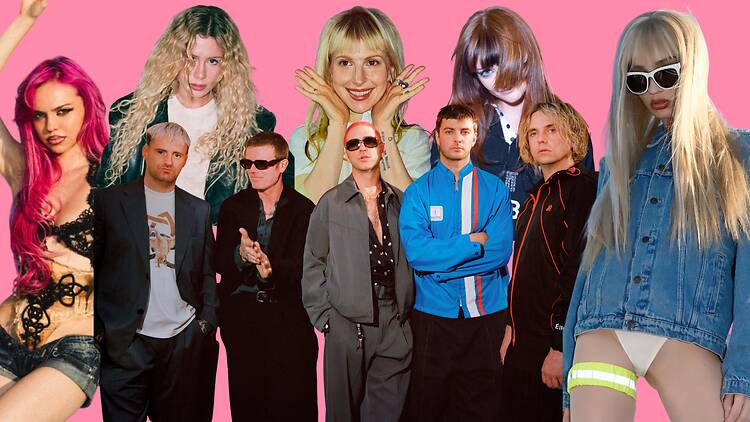 Laneway Collage of artists