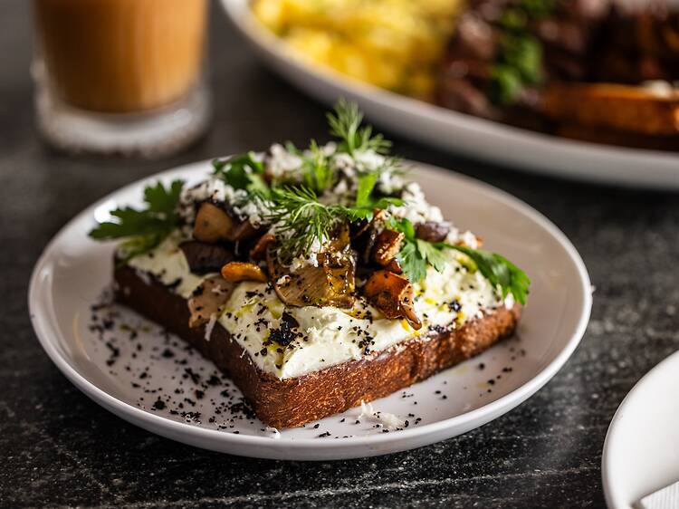 Sunday in Brooklyn Ricotta toast