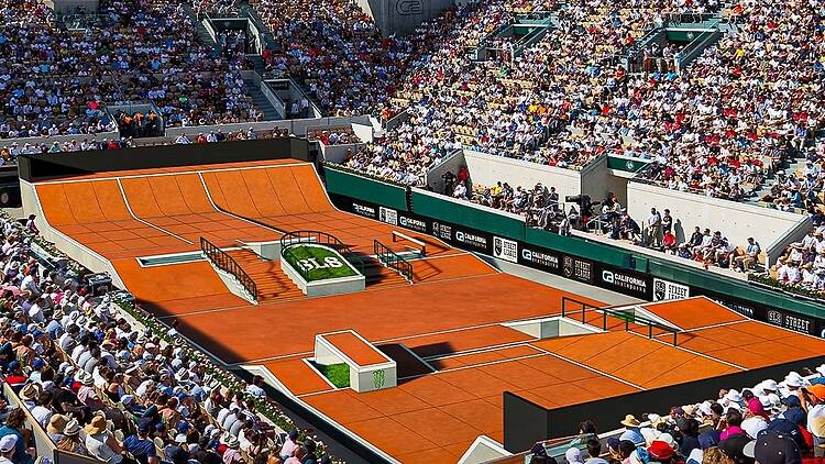 SLS Paris à Roland-Garros en 2025. SLS Paris à Roland-Garros en 2025.