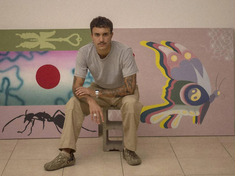 Juan Bonaceto: del aerosol al bastidor Juan Bonaceto: del aerosol al bastidor