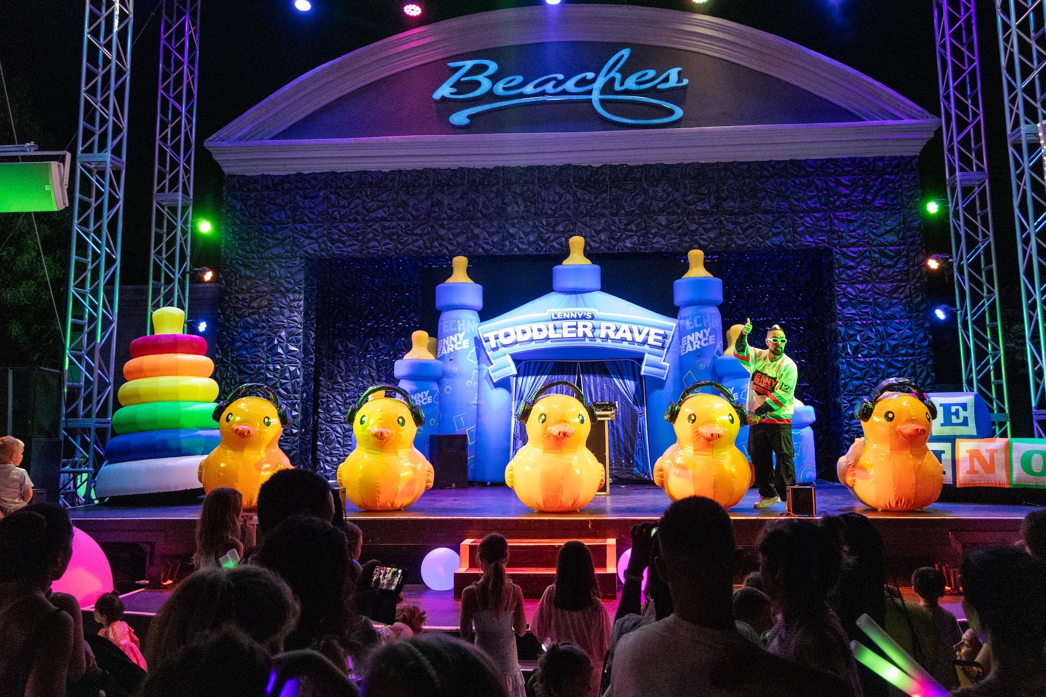I flew to the Caribbean for a toddler rave—but the party was only part of the fun