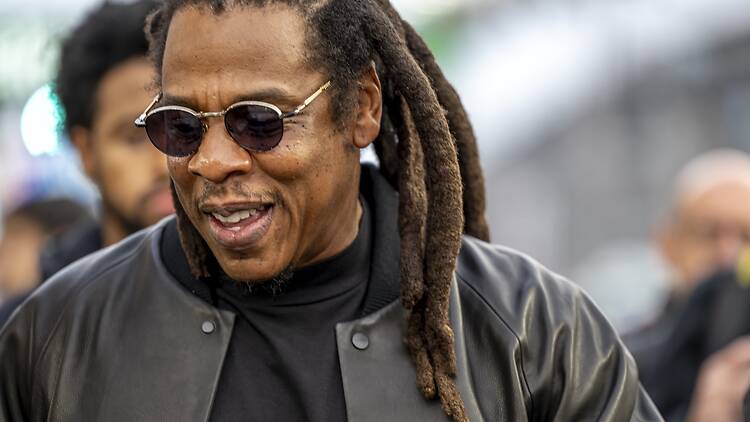 Jay-Z at the F1 Las Vegas Grand Prix 2025 Jay-Z at the F1 Las Vegas Grand Prix 2025