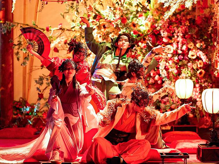 Mika Ninagawa and Dazzle’s immersive tea ceremony spectacular returns online