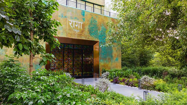 Raga's nestled in a quiet Janpath corner