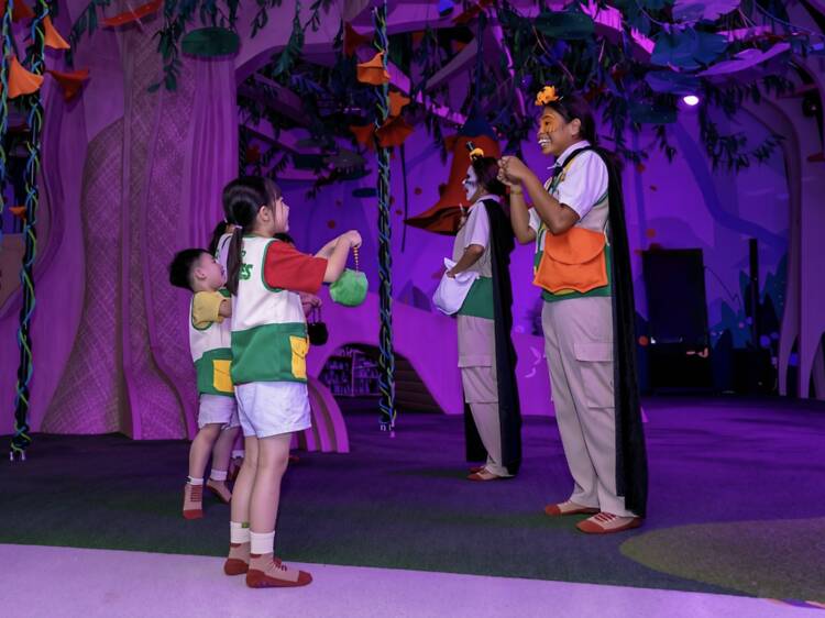 Get the kids into the Halloween mood at Mandai’s The Mischief Within