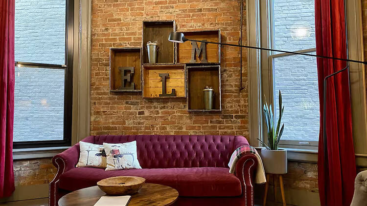 Best for cozy getaways: The apartment in a historic building Best for cozy getaways: The apartment in a historic building
