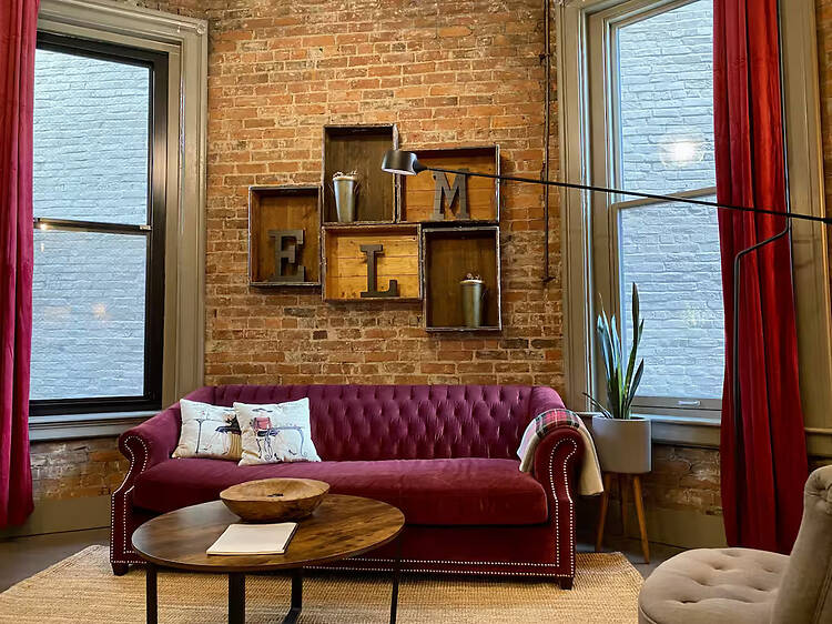 Best for cozy getaways: The apartment in a historic building Best for cozy getaways: The apartment in a historic building