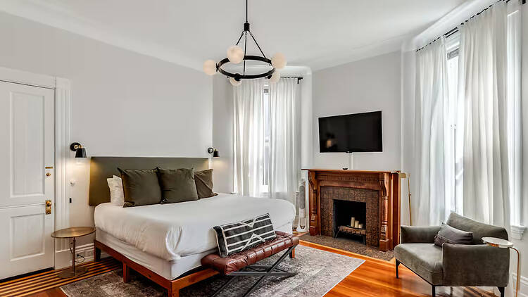 Best for a quiet base: The apartment with a sunroom Best for a quiet base: The apartment with a sunroom