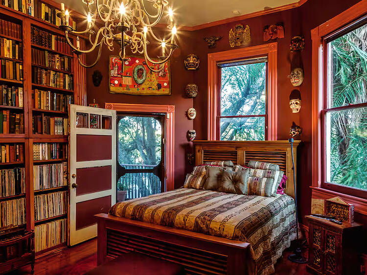 Best for bookworms: The library room in a mansion Best for bookworms: The library room in a mansion