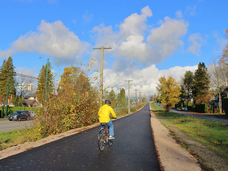 Ride the Arbutus Greenway from False Creek to the Fraser Ride the Arbutus Greenway from False Creek to the Fraser