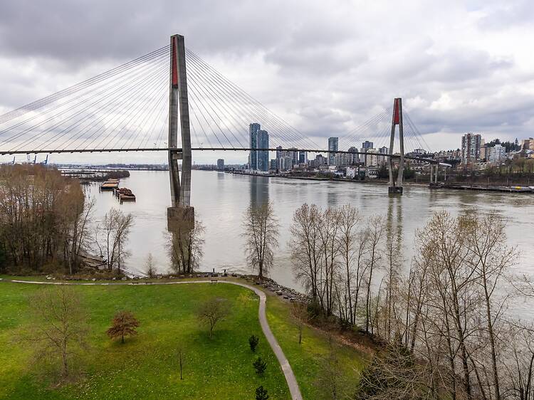 Follow the Central Valley Greenway to New Westminster Follow the Central Valley Greenway to New Westminster