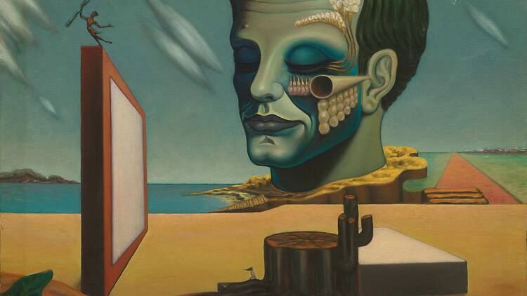 Kim Younghwan Landscape of Self Portrait 1962