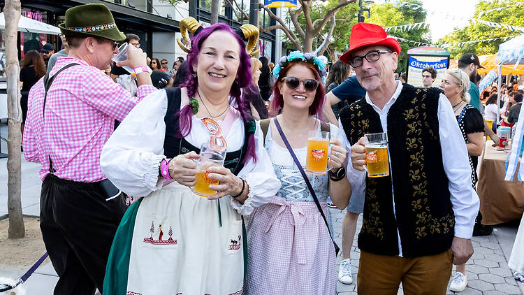 Oktoberfest on the Third Street Promenade
