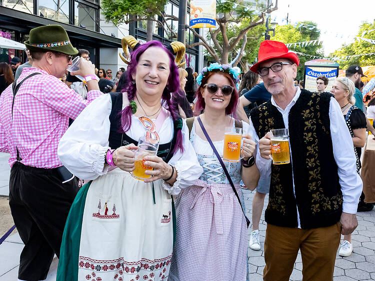 Oktoberfest on the Third Street Promenade