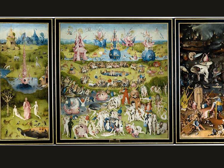 El jardín de las delicias, Jheronimus van Aken “El Bosco”, 1550. El jardín de las delicias, Jheronimus van Aken “El Bosco”, 1550.