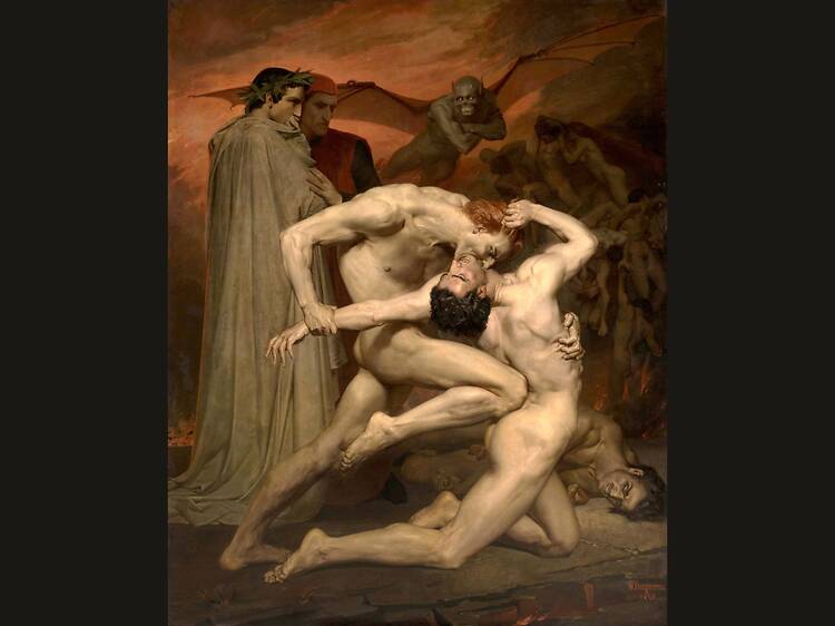Dante y Virgilio en el infierno, William-Adolphe Bouguereau, 1850 Dante y Virgilio en el infierno, William-Adolphe Bouguereau, 1850