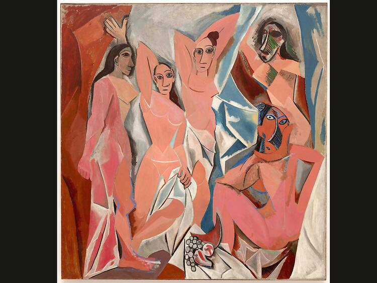 Las señoritas de Avignon, Pablo Picasso, 1907 Las señoritas de Avignon, Pablo Picasso, 1907
