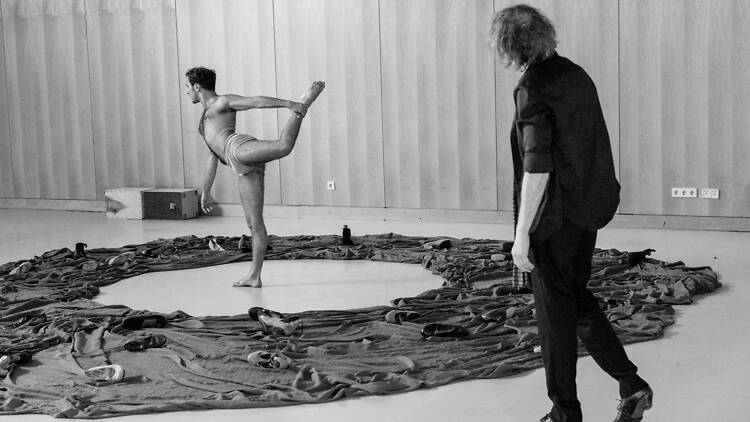 Tacón_Bailar el impacto (foto: Víctor Pantoja). Tacón_Bailar el impacto (foto: Víctor Pantoja).