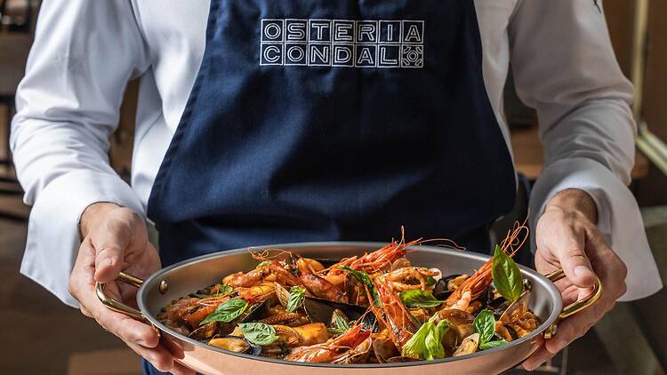 Osteria Condal, fregola marinera Osteria Condal, fregola marinera