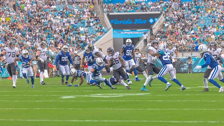 Indianapolis Colts and Jacksonville Jaguars Indianapolis Colts and Jacksonville Jaguars