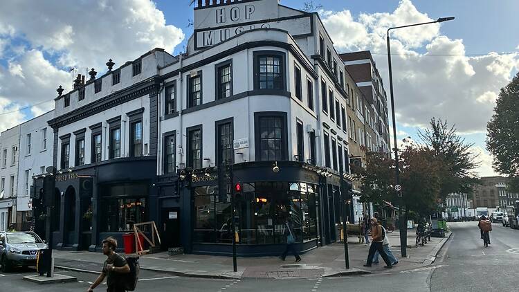 Camden Road Arms pub in Camden Town, London Camden Road Arms pub in Camden Town, London