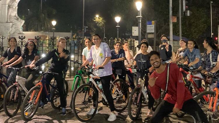 Mumbai Midnight Cycling Mumbai Midnight Cycling