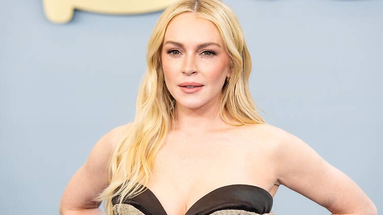 Lindsay Lohan at Disney's 2026 Upfront presentation in NYC Lindsay Lohan at Disney's 2026 Upfront presentation in NYC