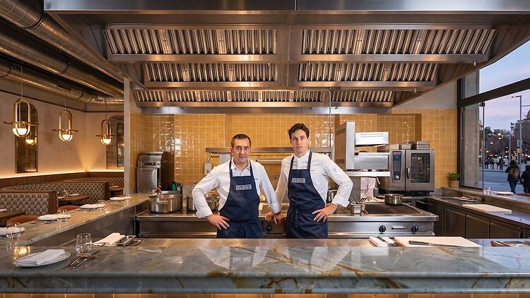 Paolo Casagrande i Andrea Fiori a Osteria Condal Paolo Casagrande i Andrea Fiori a Osteria Condal