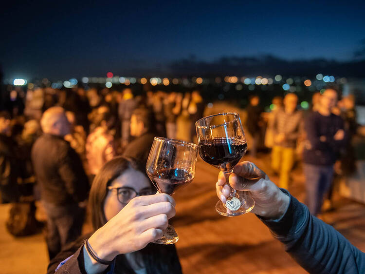 Free Walking Tour Origins of Wine: Mendoza, glass in hand