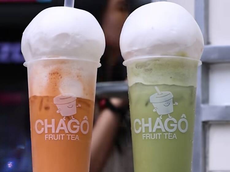 Grab a refreshing drink at CHAGÔ
